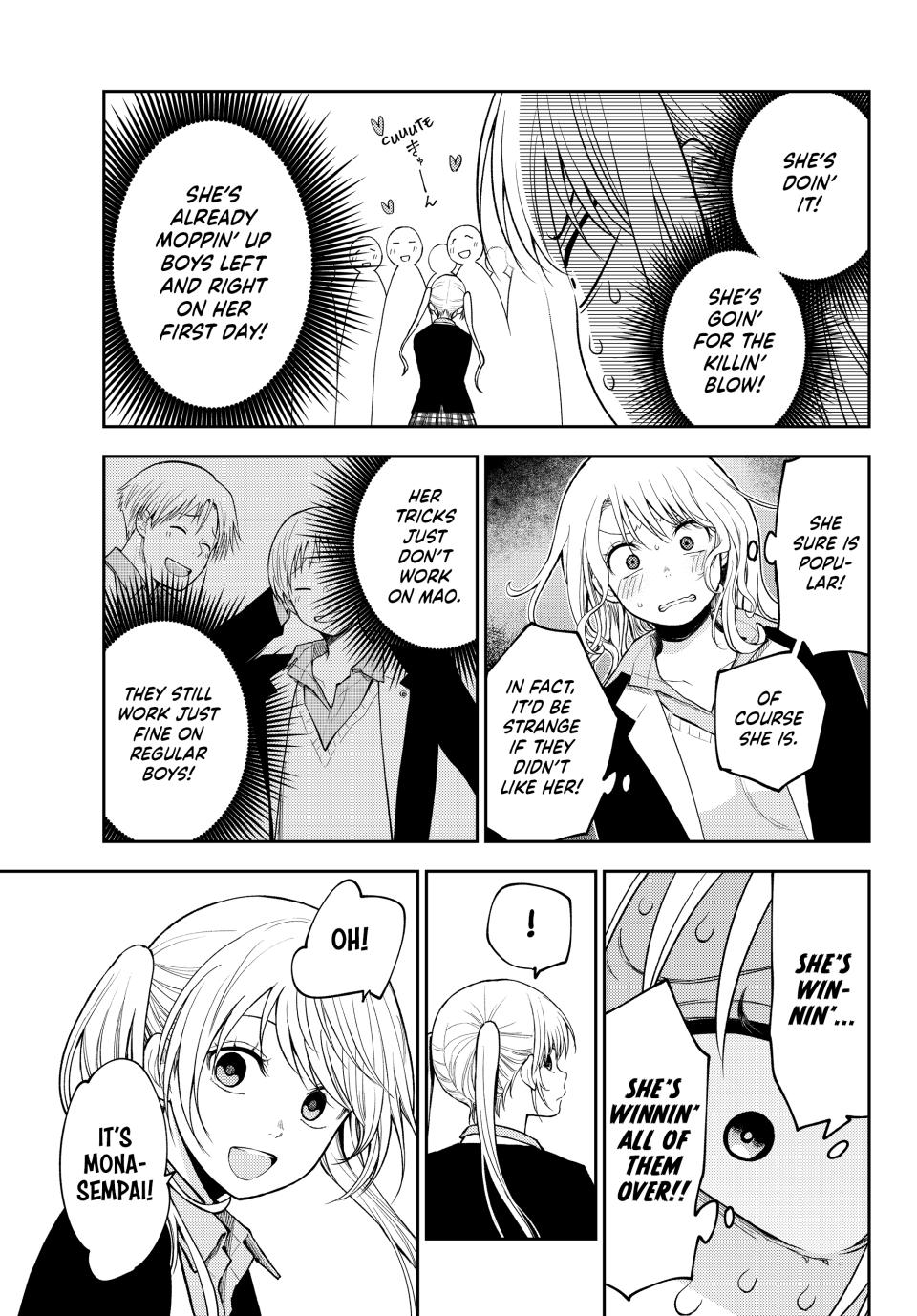 Kuroiwa Medaka ni Watashi no Kawaii ga Tsuujinai Chap 148 - Next Chap 149