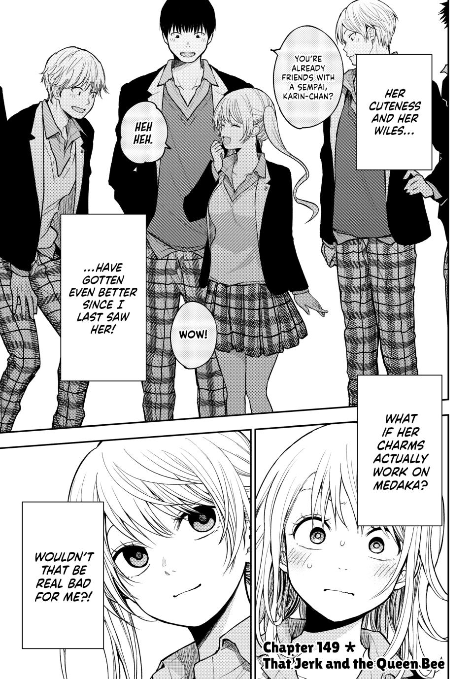 Kuroiwa Medaka ni Watashi no Kawaii ga Tsuujinai Chap 149 - Next Chap 150