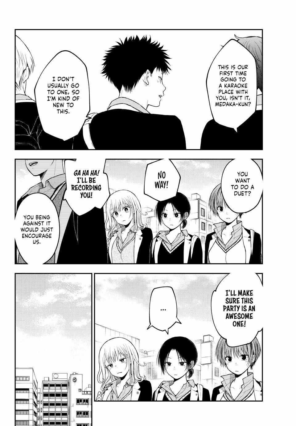 Kuroiwa Medaka ni Watashi no Kawaii ga Tsuujinai Chap 141 - Next Chap 142