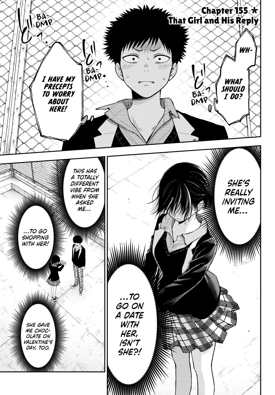 Kuroiwa Medaka ni Watashi no Kawaii ga Tsuujinai Chap 155 - Next Chap 156