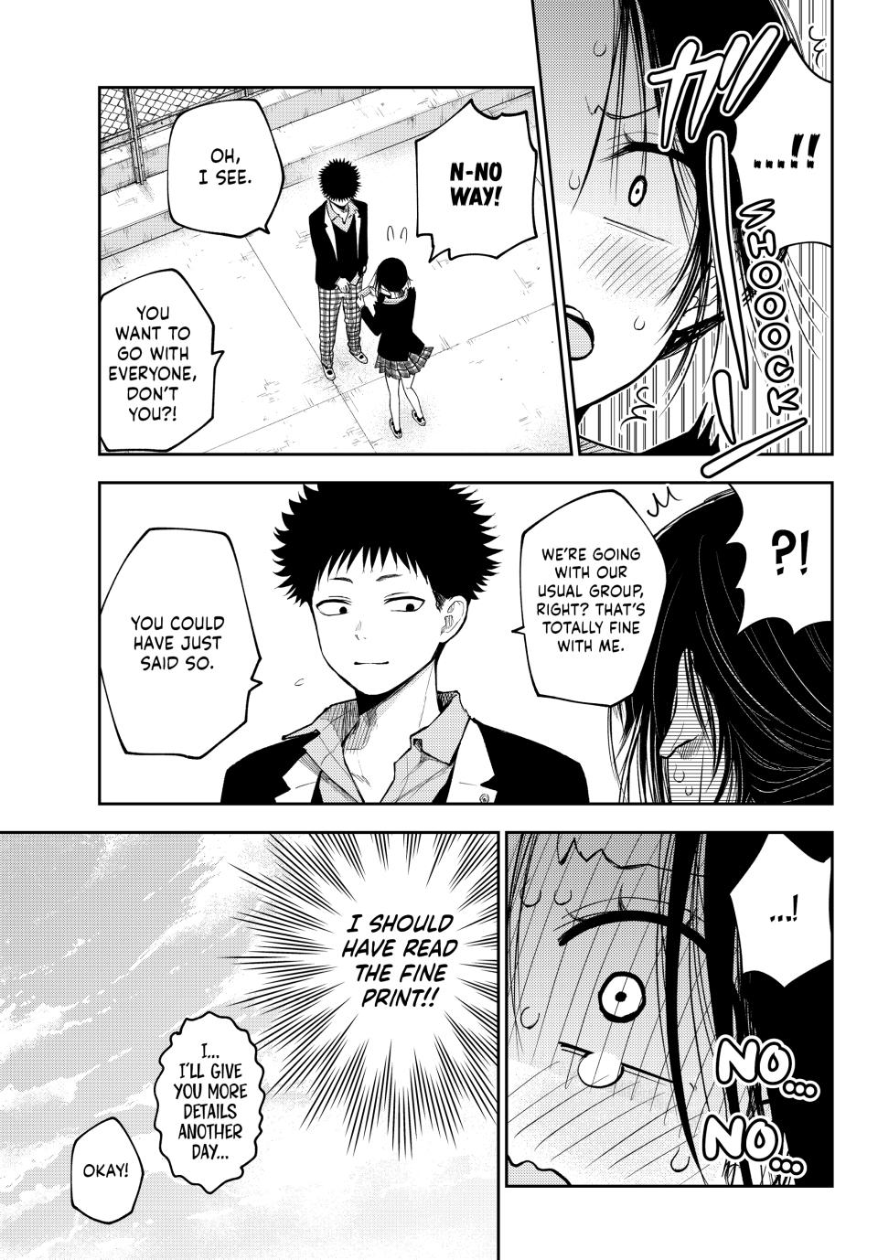 Kuroiwa Medaka ni Watashi no Kawaii ga Tsuujinai Chap 155 - Next Chap 156