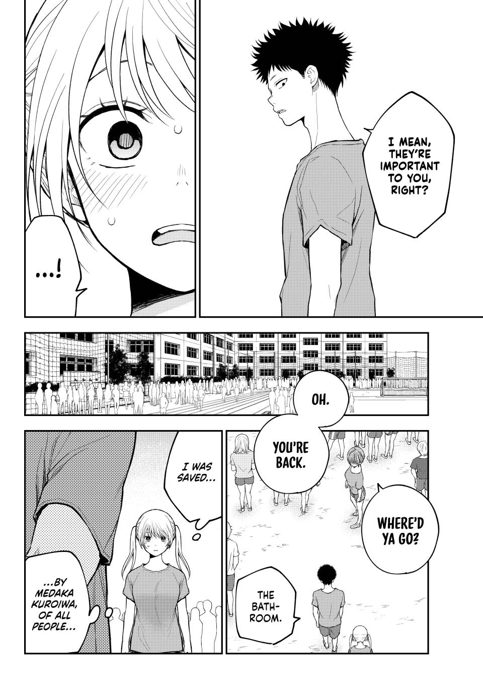 Kuroiwa Medaka ni Watashi no Kawaii ga Tsuujinai Chap 169 - Next Chap 170