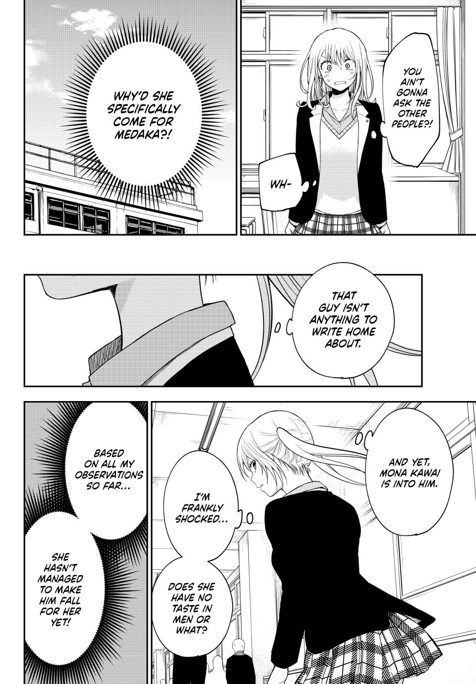 Kuroiwa Medaka ni Watashi no Kawaii ga Tsuujinai Chap 163 - Next Chap 164