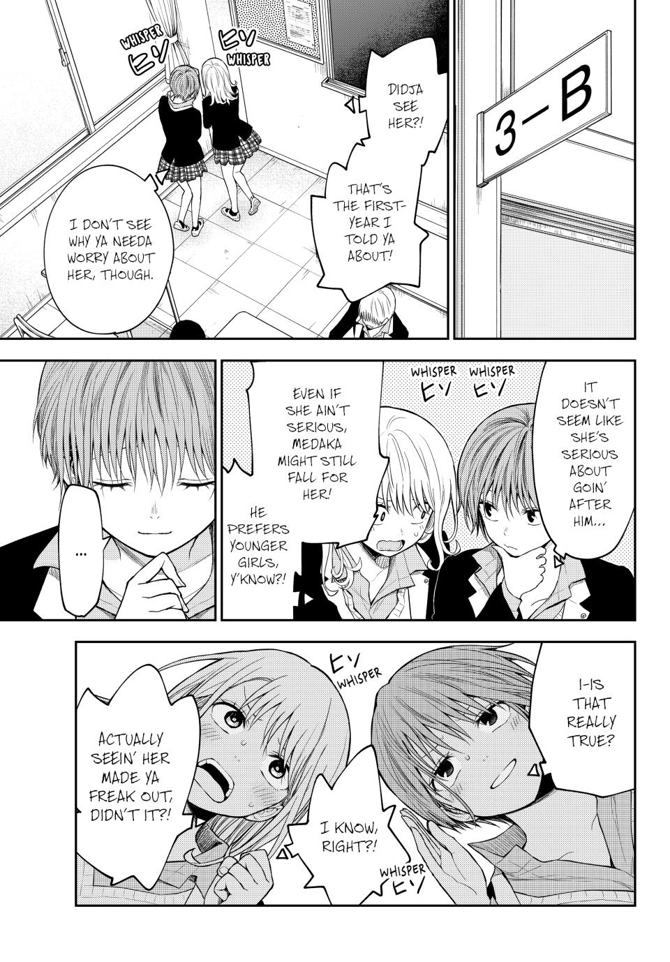 Kuroiwa Medaka ni Watashi no Kawaii ga Tsuujinai Chap 163 - Next Chap 164