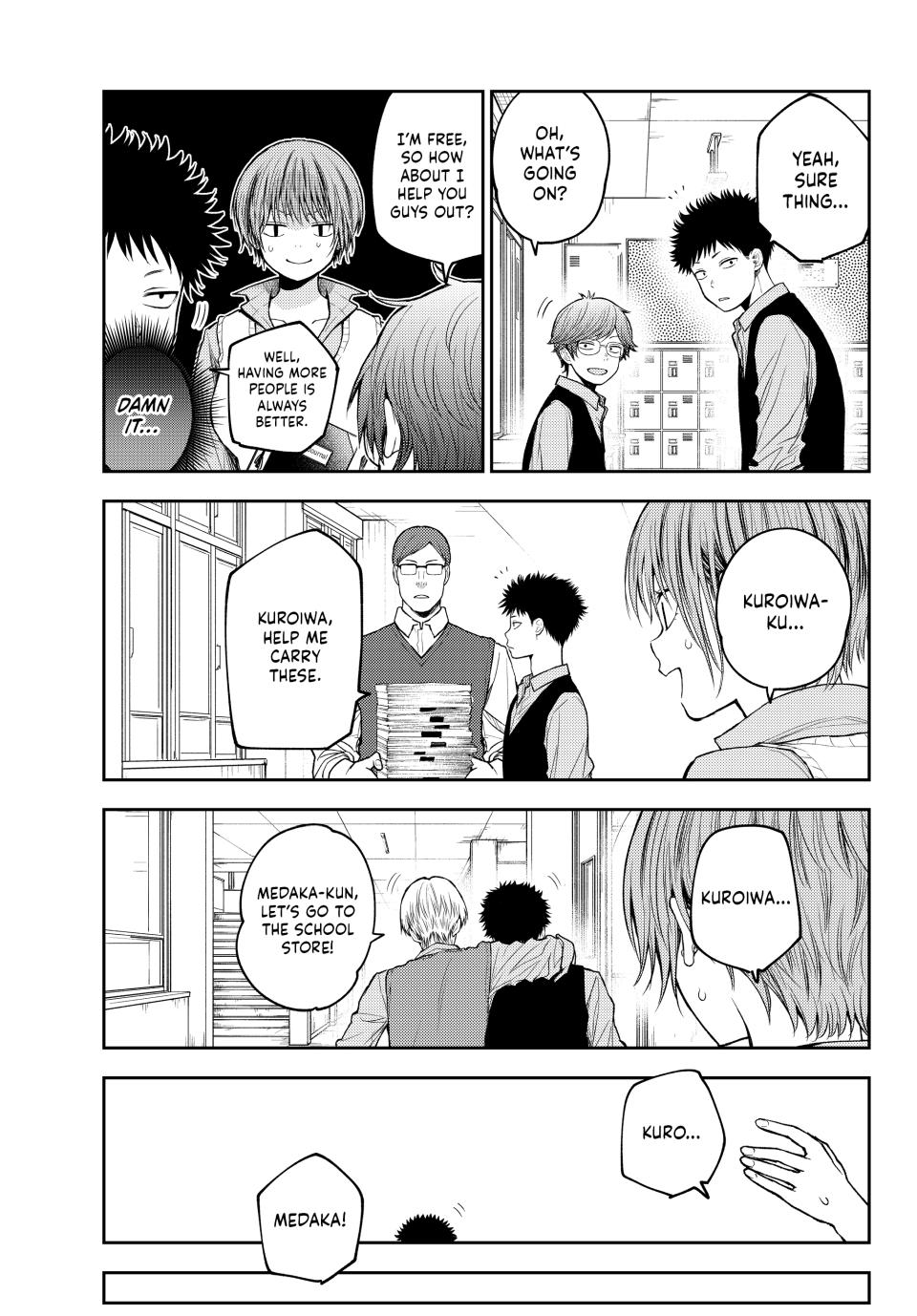 Kuroiwa Medaka ni Watashi no Kawaii ga Tsuujinai Chap 176 - Next Chap 177