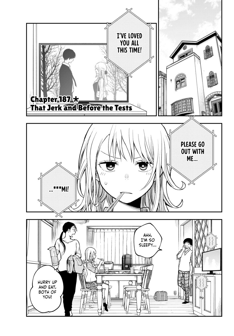 Kuroiwa Medaka ni Watashi no Kawaii ga Tsuujinai Chap 187 - Next Chap 188