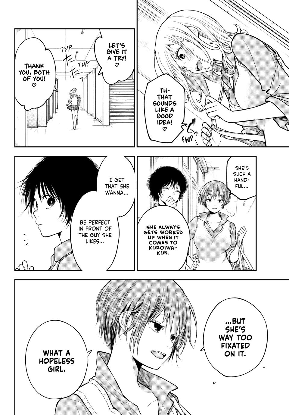 Kuroiwa Medaka ni Watashi no Kawaii ga Tsuujinai Chap 186 - Next Chap 187