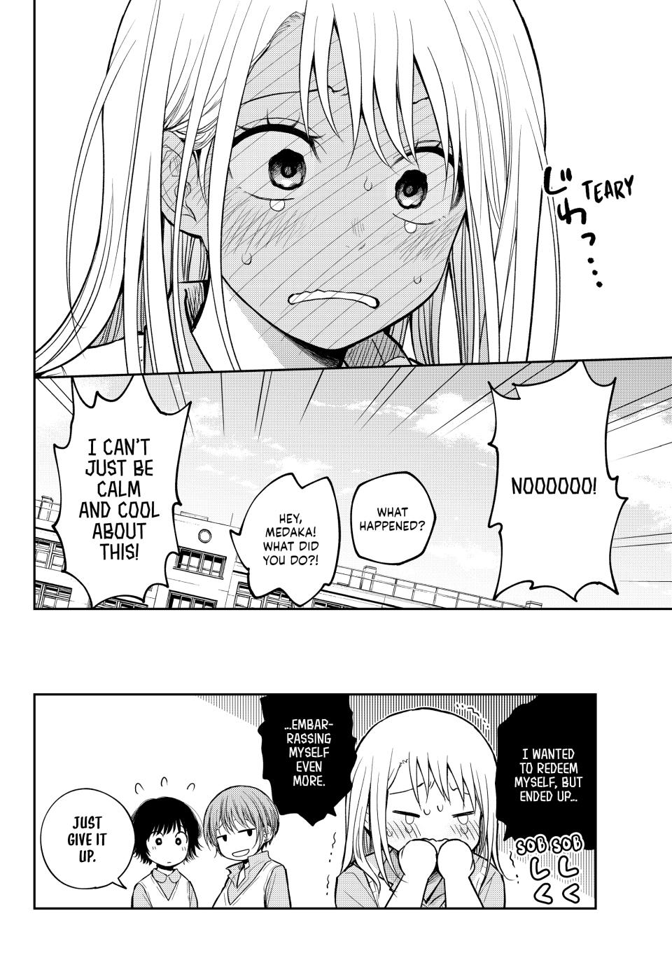 Kuroiwa Medaka ni Watashi no Kawaii ga Tsuujinai Chap 186 - Next Chap 187