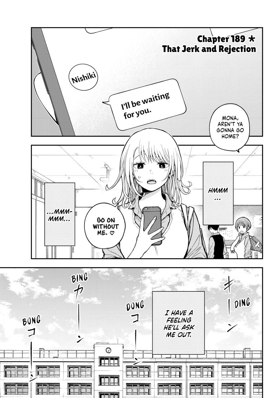 Kuroiwa Medaka ni Watashi no Kawaii ga Tsuujinai Chap 189 - Next Chap 190