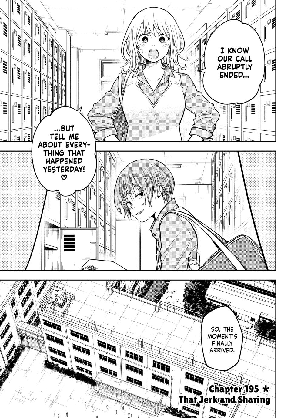 Kuroiwa Medaka ni Watashi no Kawaii ga Tsuujinai Chap 195 - Next Chap 196