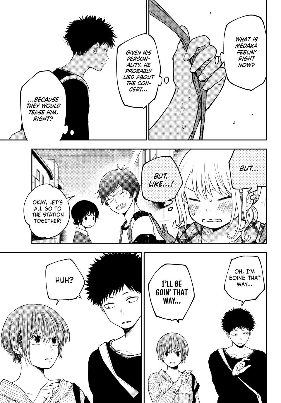 Kuroiwa Medaka ni Watashi no Kawaii ga Tsuujinai Chap 192 - Next Chap 193