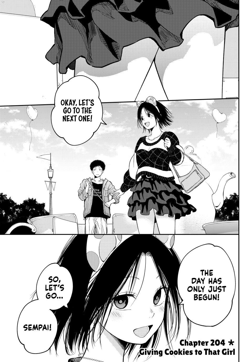 Kuroiwa Medaka ni Watashi no Kawaii ga Tsuujinai Chap 204 - Next Chap 205