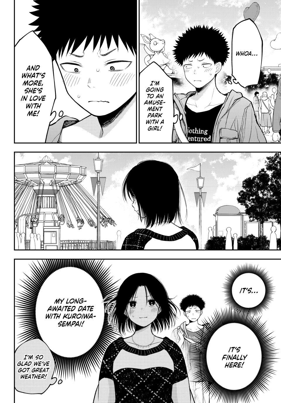 Kuroiwa Medaka ni Watashi no Kawaii ga Tsuujinai Chap 203 - Next Chap 204