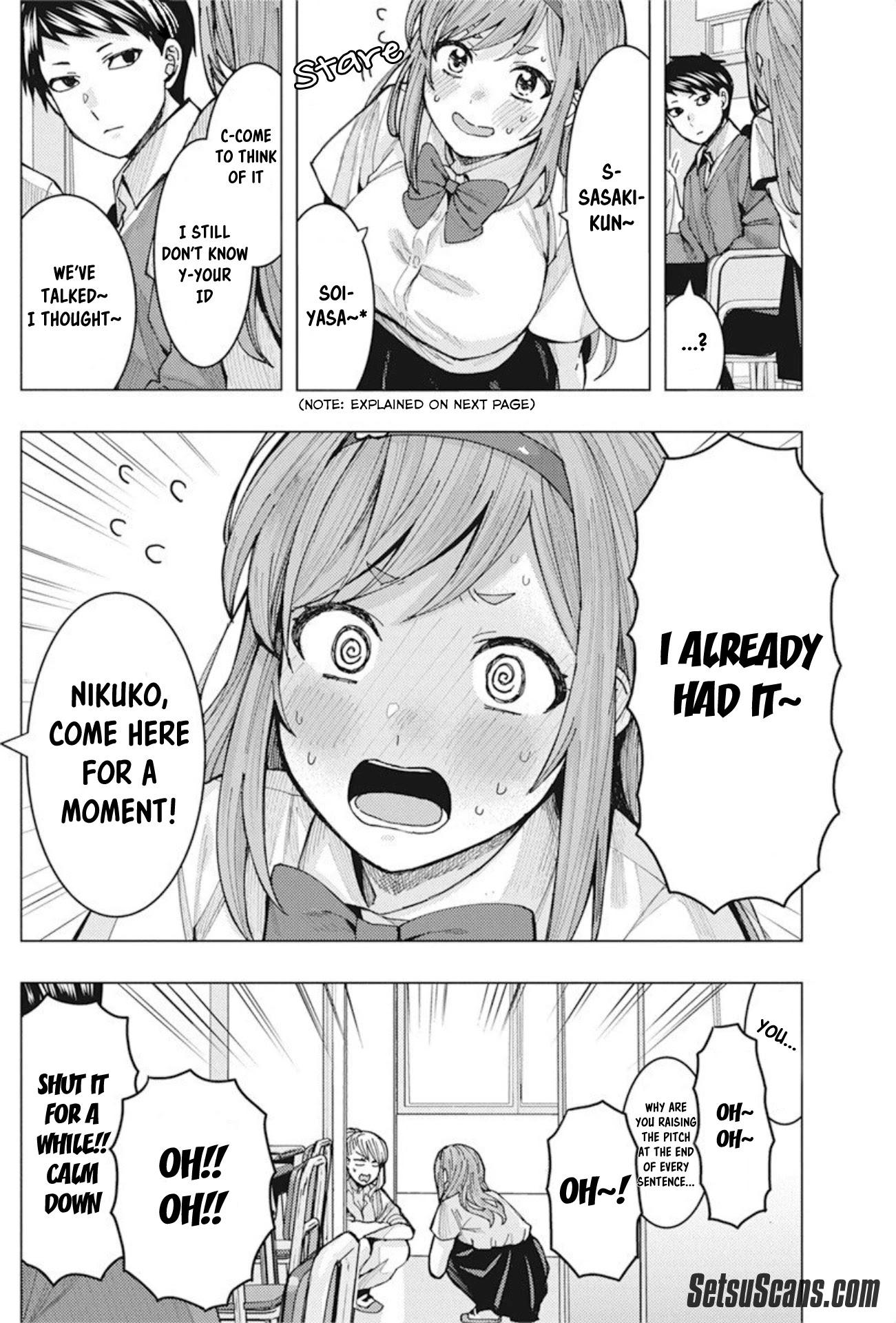 Tonari no Nobukuni-san wa Ore no Koto ga Suki na Ki ga Suru Chap 5 - Next Chap 6