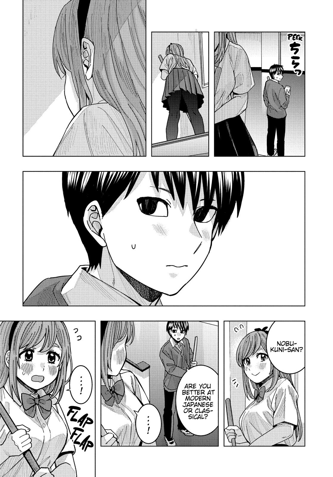 Tonari no Nobukuni-san wa Ore no Koto ga Suki na Ki ga Suru Chap 27 - Next Chap 28