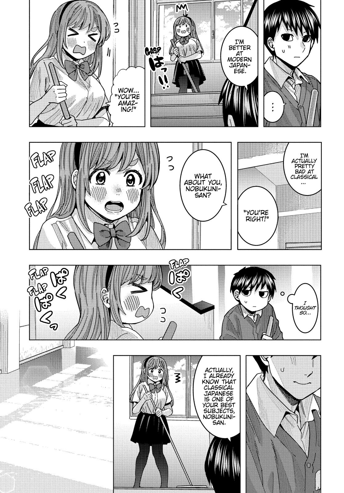 Tonari no Nobukuni-san wa Ore no Koto ga Suki na Ki ga Suru Chap 27 - Next Chap 28