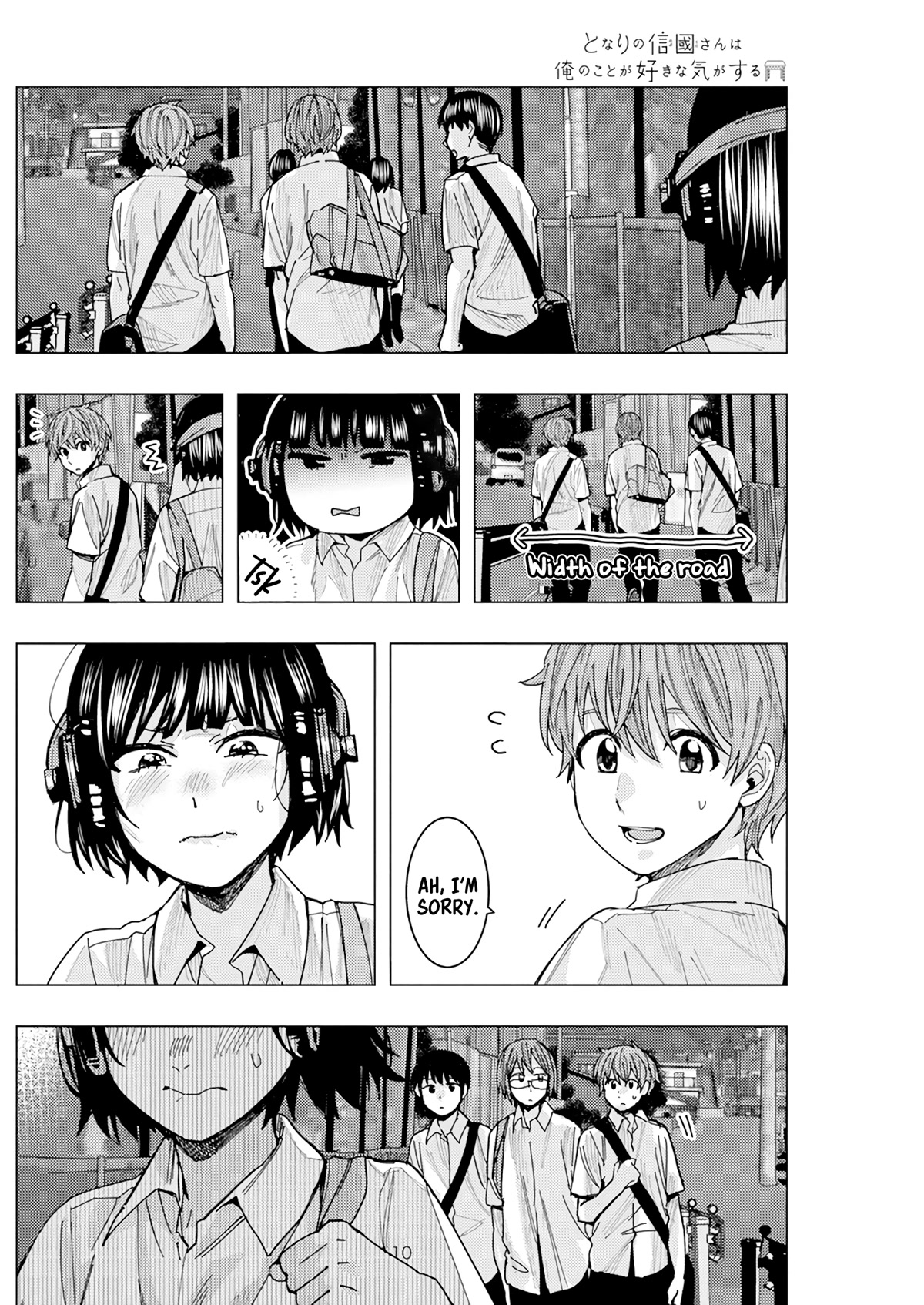 Tonari no Nobukuni-san wa Ore no Koto ga Suki na Ki ga Suru Chap 20 - Next Chap 21
