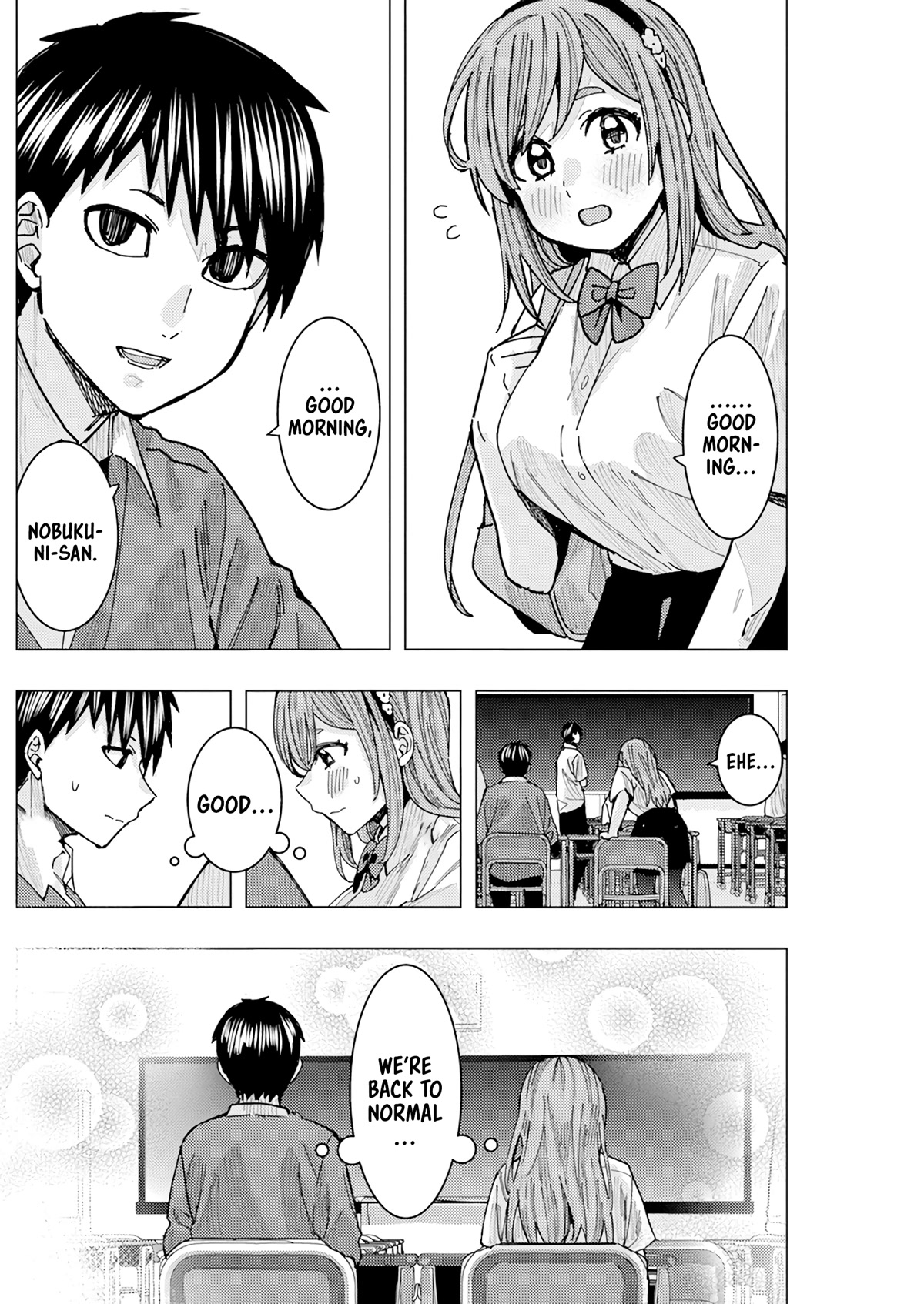 Tonari no Nobukuni-san wa Ore no Koto ga Suki na Ki ga Suru Chap 20 - Next Chap 21