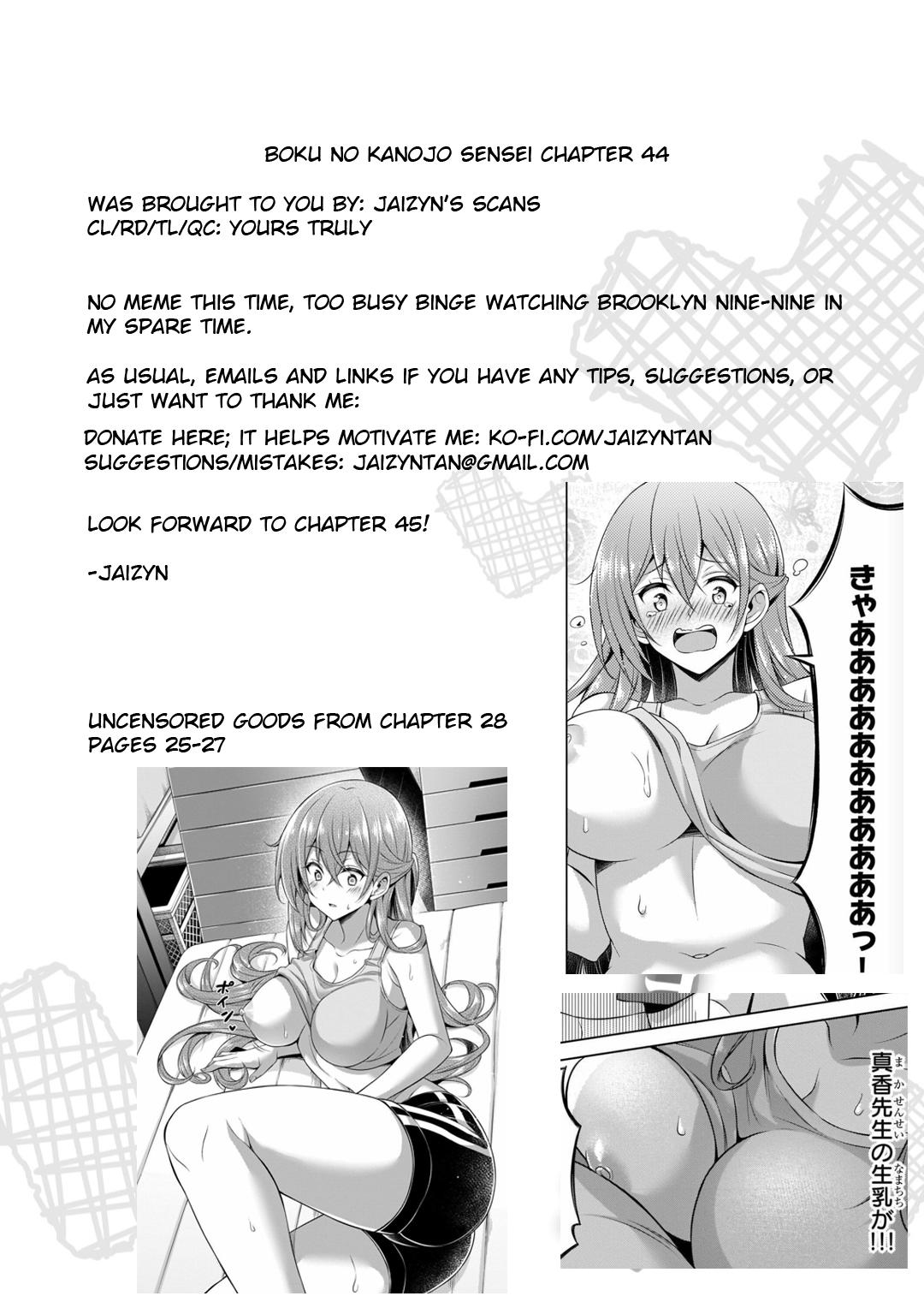 Boku no Kanojo Sensei Chap 44 - Next Chap 45