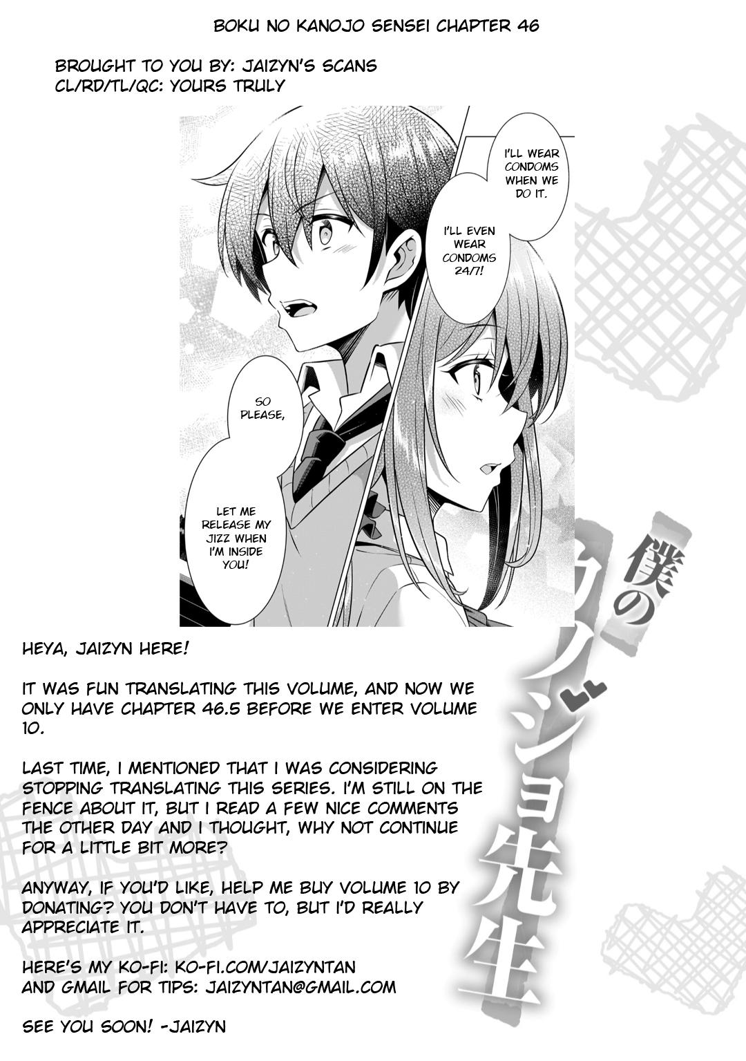 Boku no Kanojo Sensei Chap 46 - Next Chap 47