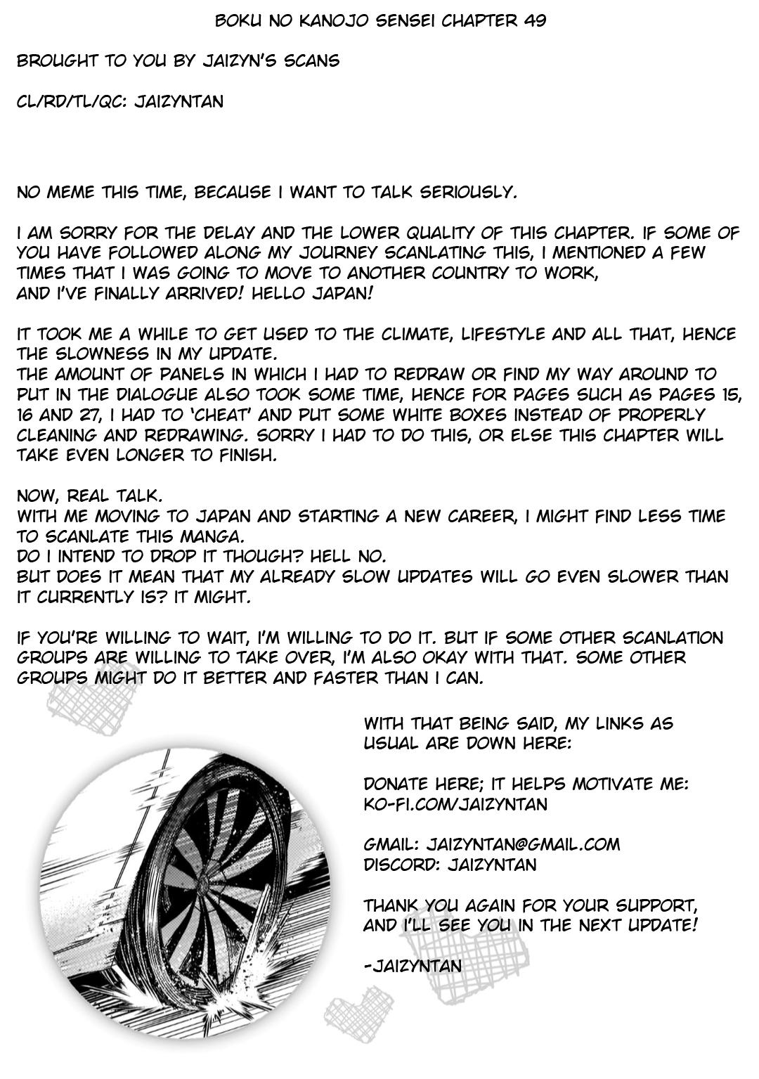 Boku no Kanojo Sensei Chap 49 - Next Chap 50