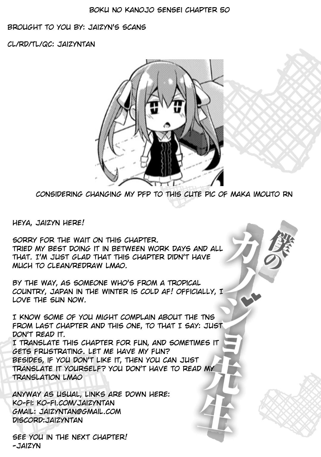Boku no Kanojo Sensei Chap 50 - Next Chap 51