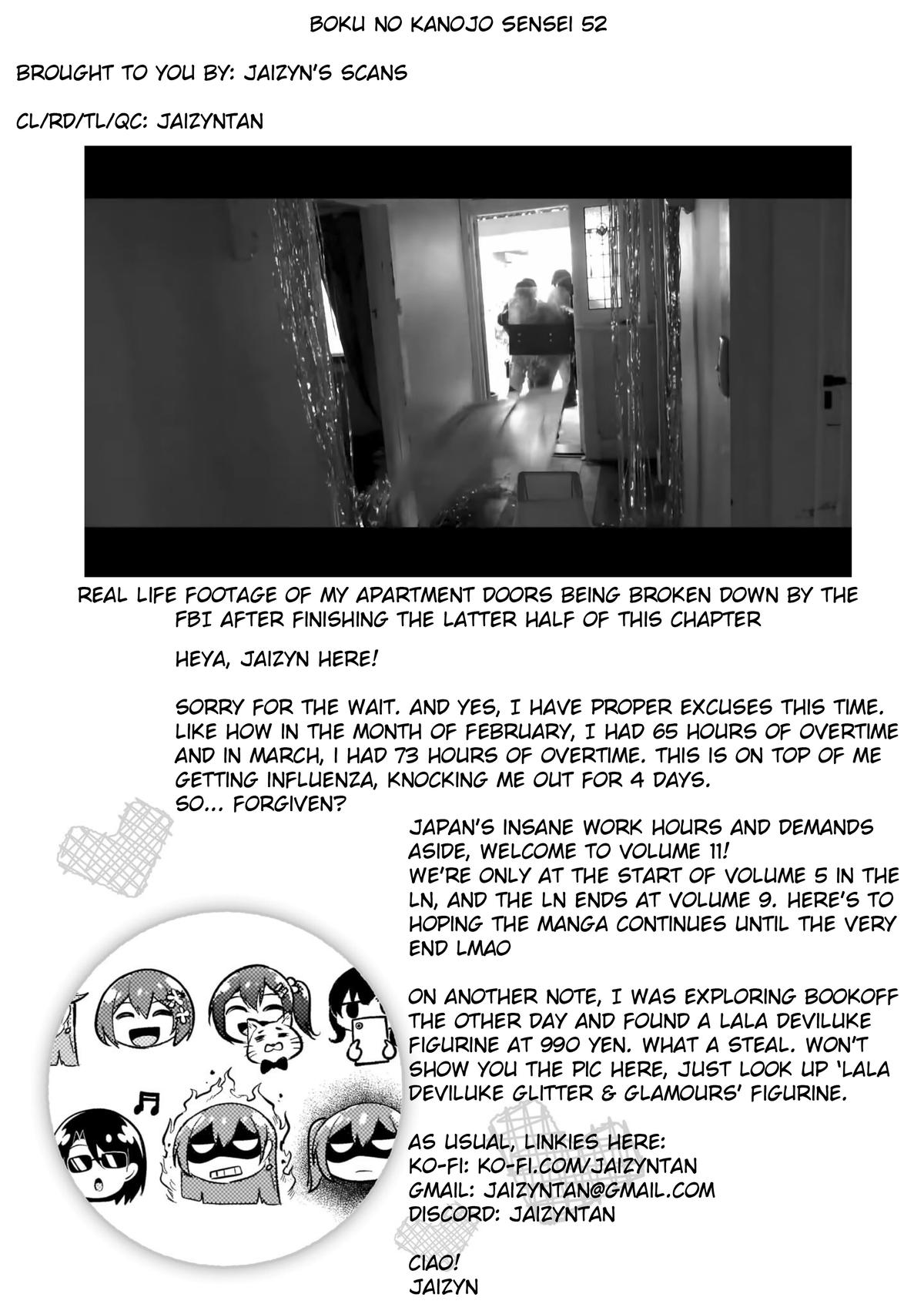 Boku no Kanojo Sensei Chap 52 - Next Chap 53