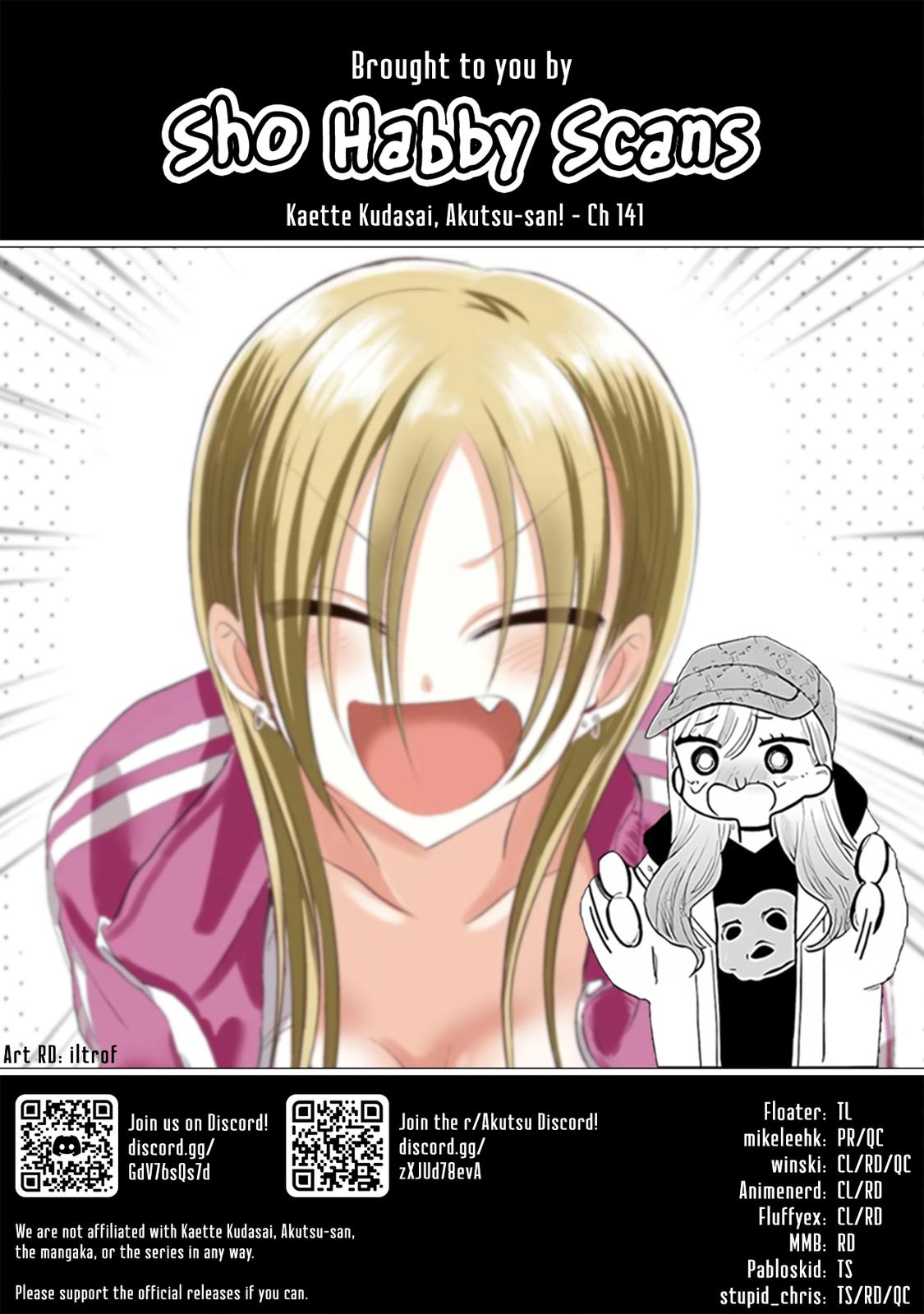 Please Go Home, Miss Akutsu! Chap 141 - Next Chap 142