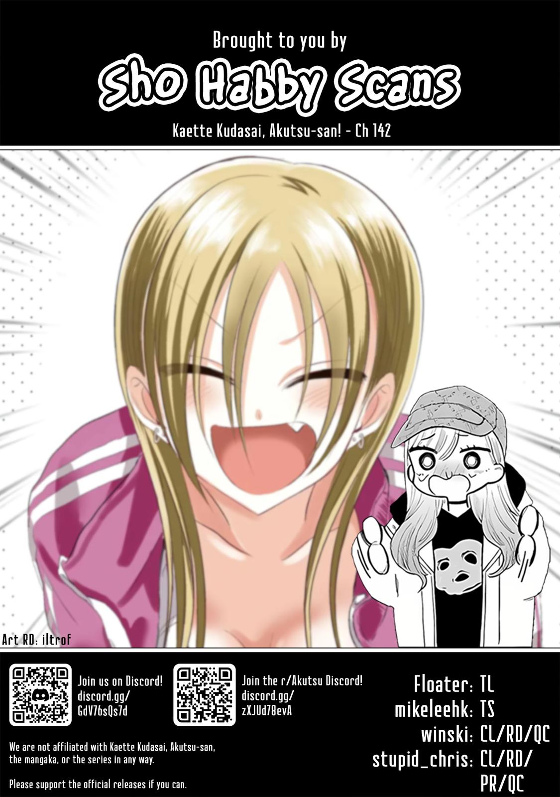 Please Go Home, Miss Akutsu! Chap 142 - Next Chap 143