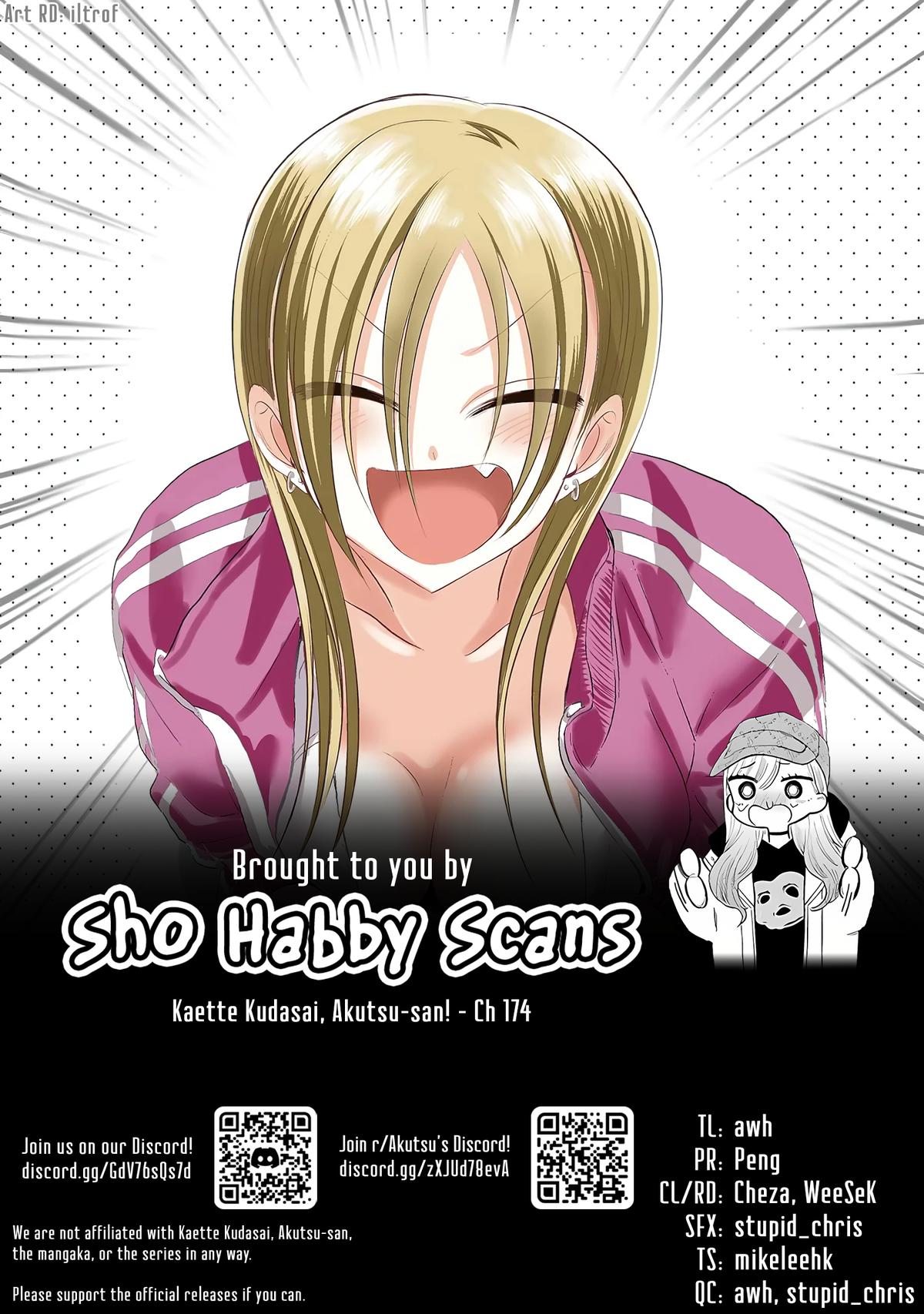 Please Go Home, Miss Akutsu! Chap 174 - Next Chap 175