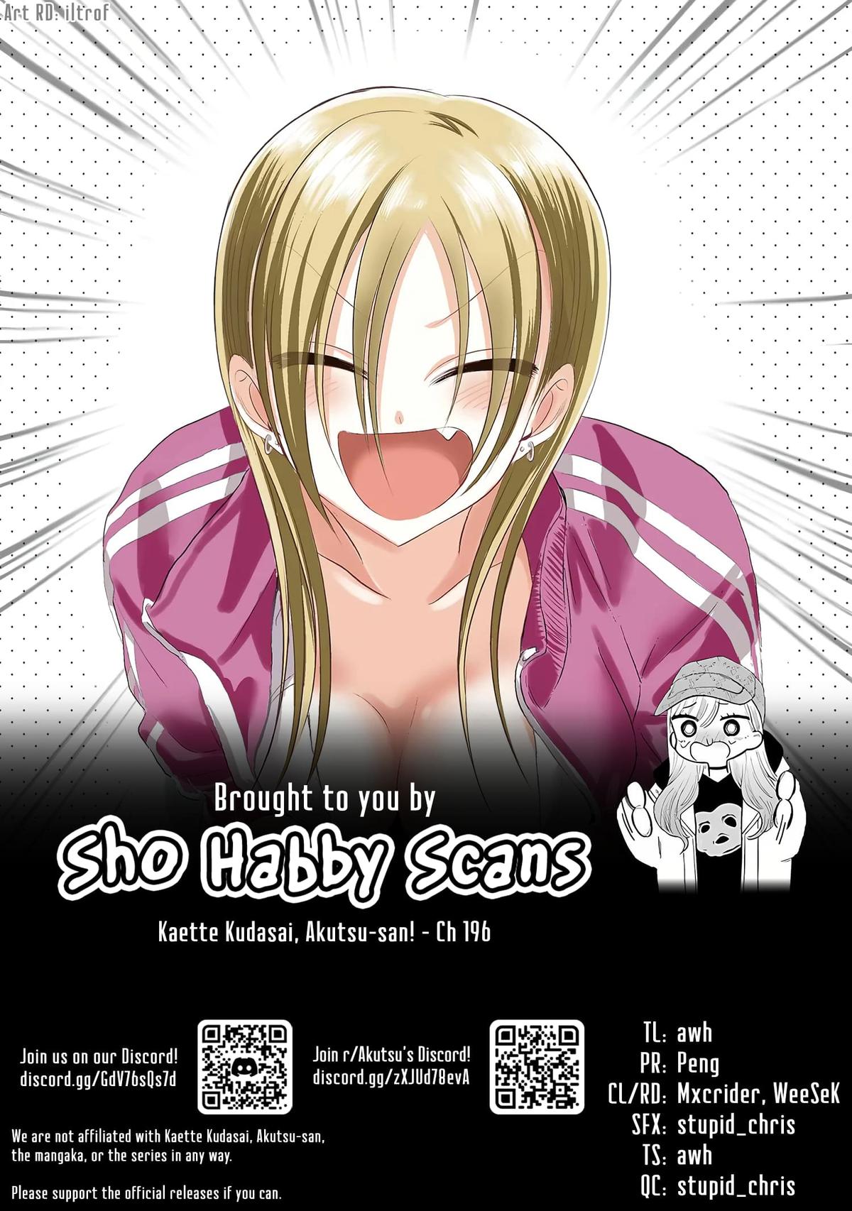 Please Go Home, Miss Akutsu! Chap 196 - Next Chap 197