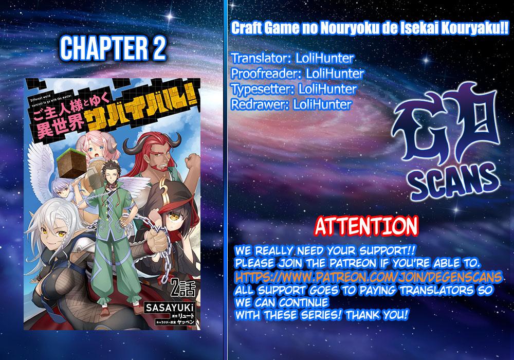 Survival in Another World with My Mistress! Chap 2 - Next Chap 3