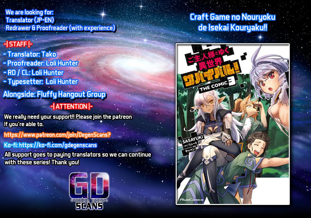 Survival in Another World with My Mistress! Chap 15 - Next Chap 16