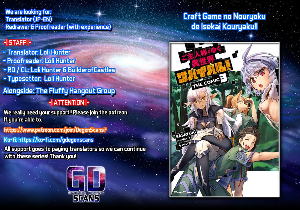 Survival in Another World with My Mistress! Chap 16 - Next Chap 17