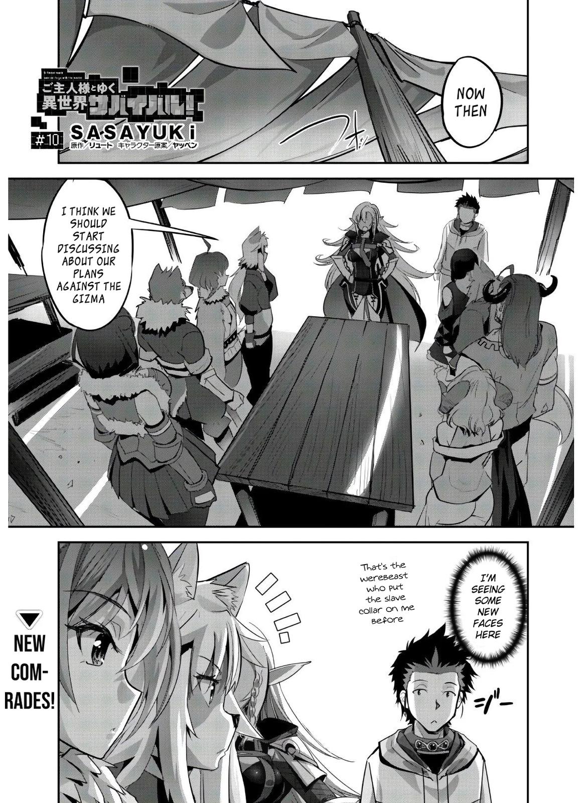Survival in Another World with My Mistress! Chap 10 - Next Chap 11