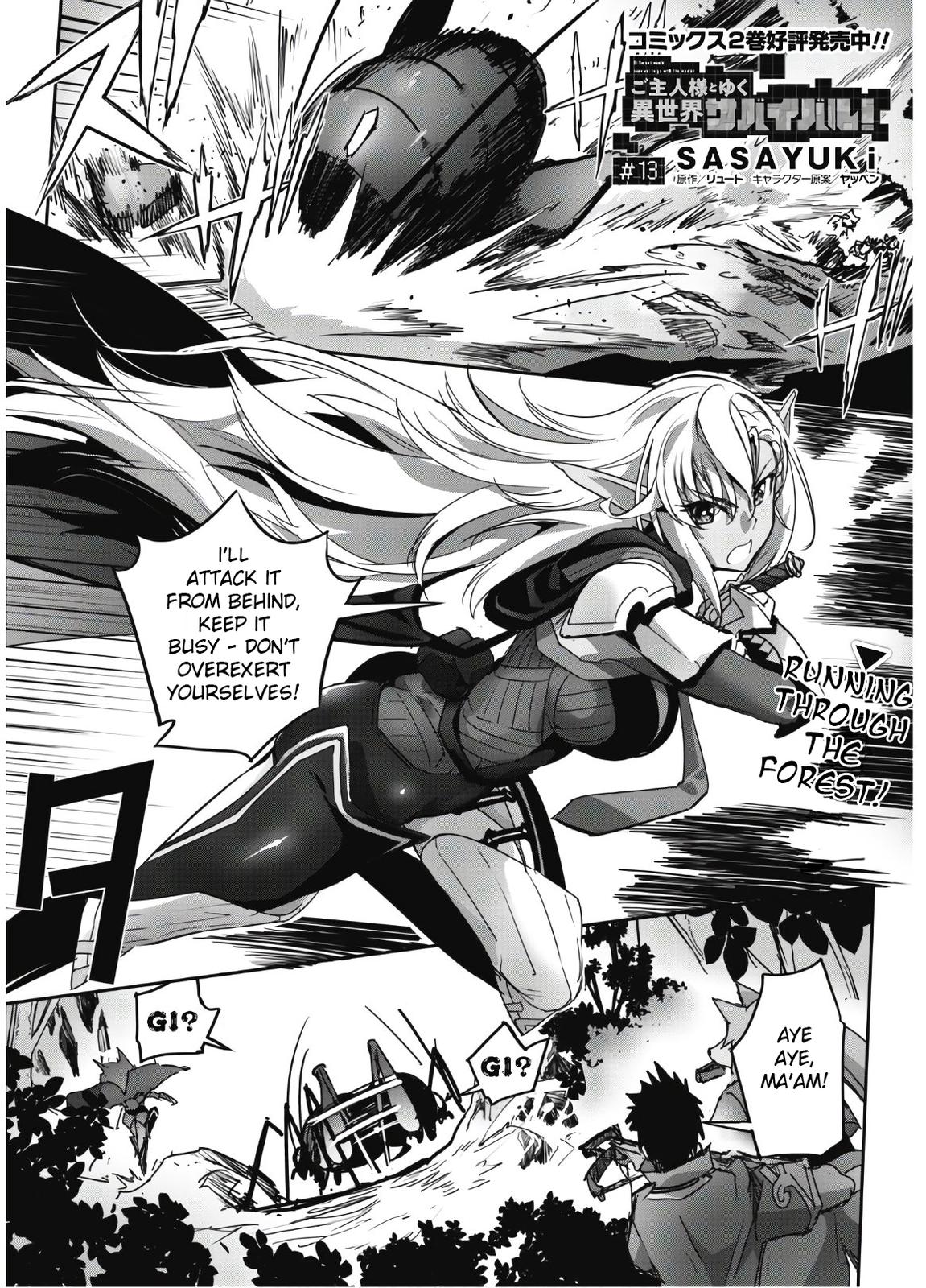 Survival in Another World with My Mistress! Chap 13 - Next Chap 14