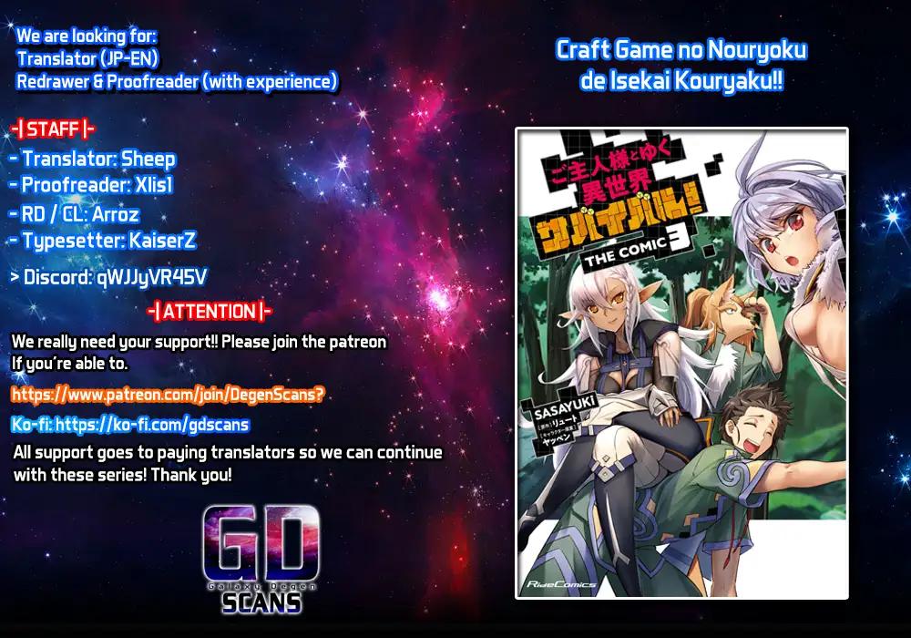 Survival in Another World with My Mistress! Chap 29 - Next Chap 30