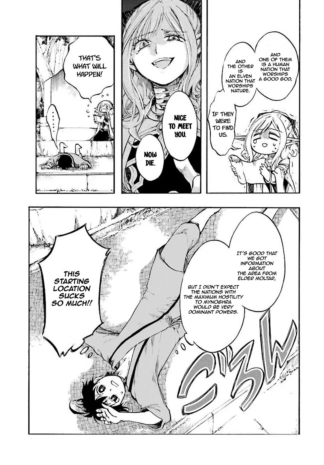 Isekai Mokushiroku Mynoghra: Hametsu no Bunmei de Hajimeru Sekai Seifuku Chap 4 - Next Chap 5