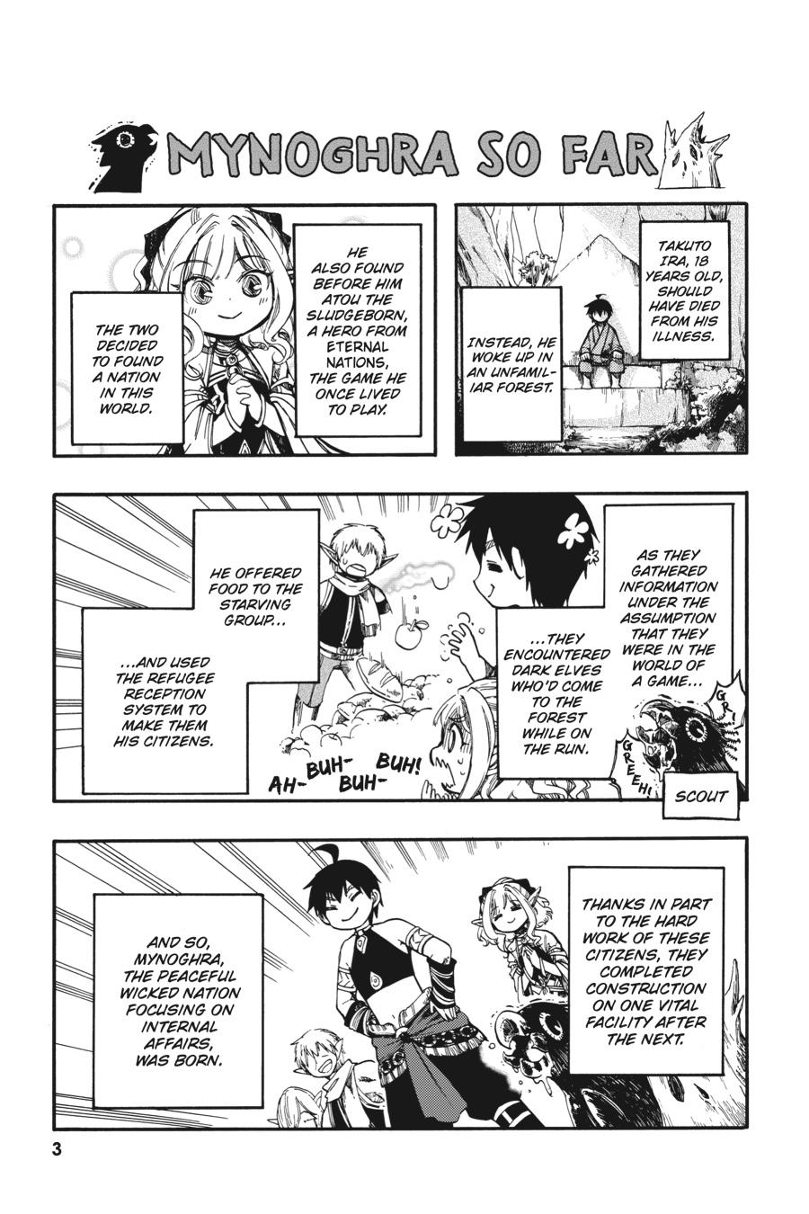 Isekai Mokushiroku Mynoghra: Hametsu no Bunmei de Hajimeru Sekai Seifuku Chap 6 - Next Chap 7