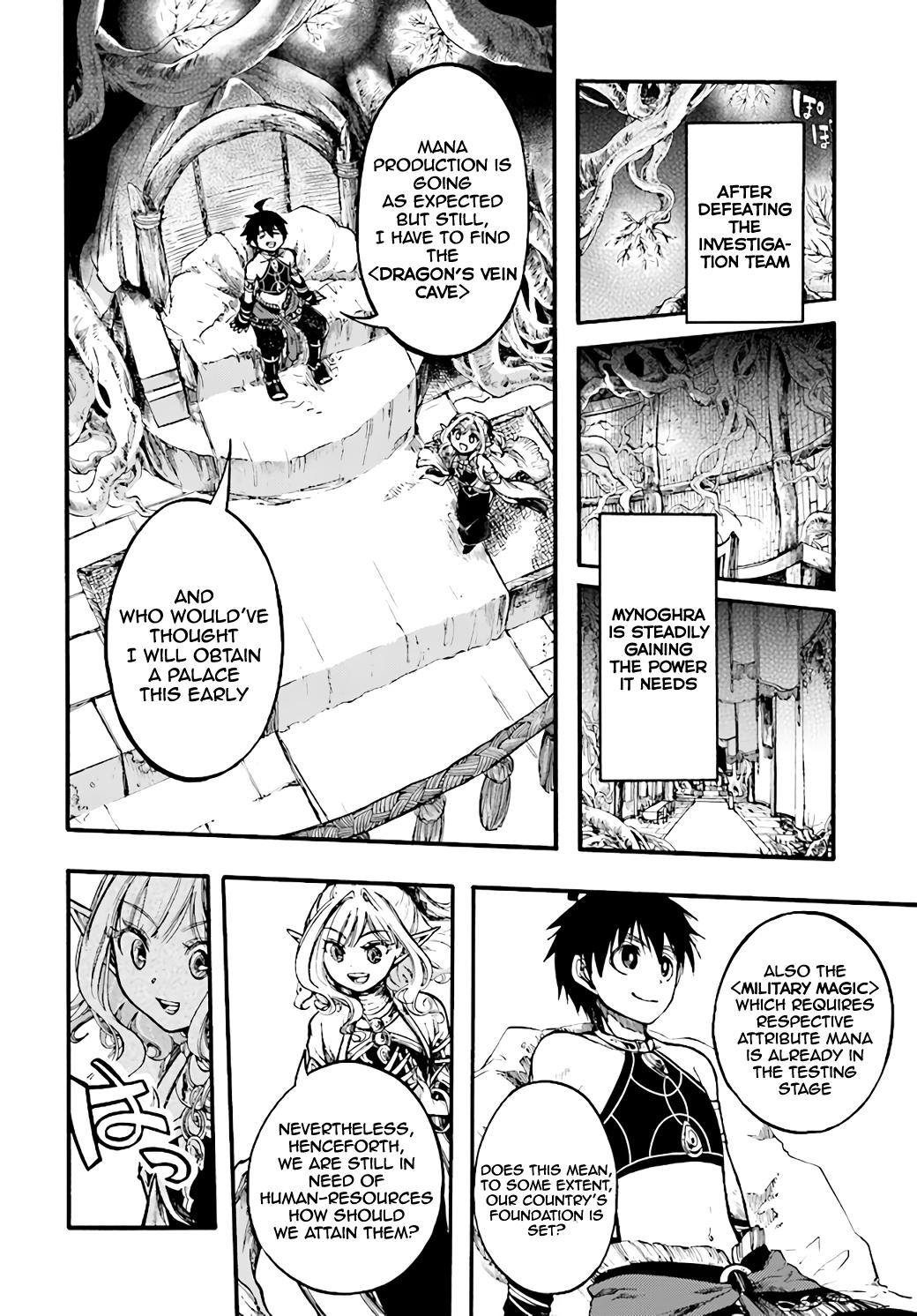 Isekai Mokushiroku Mynoghra: Hametsu no Bunmei de Hajimeru Sekai Seifuku Chap 9.1 - Next Chap 10.1