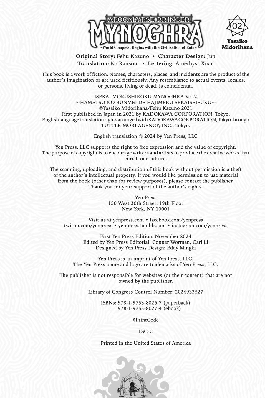 Isekai Mokushiroku Mynoghra: Hametsu no Bunmei de Hajimeru Sekai Seifuku Chap 10 - Next Chap 11