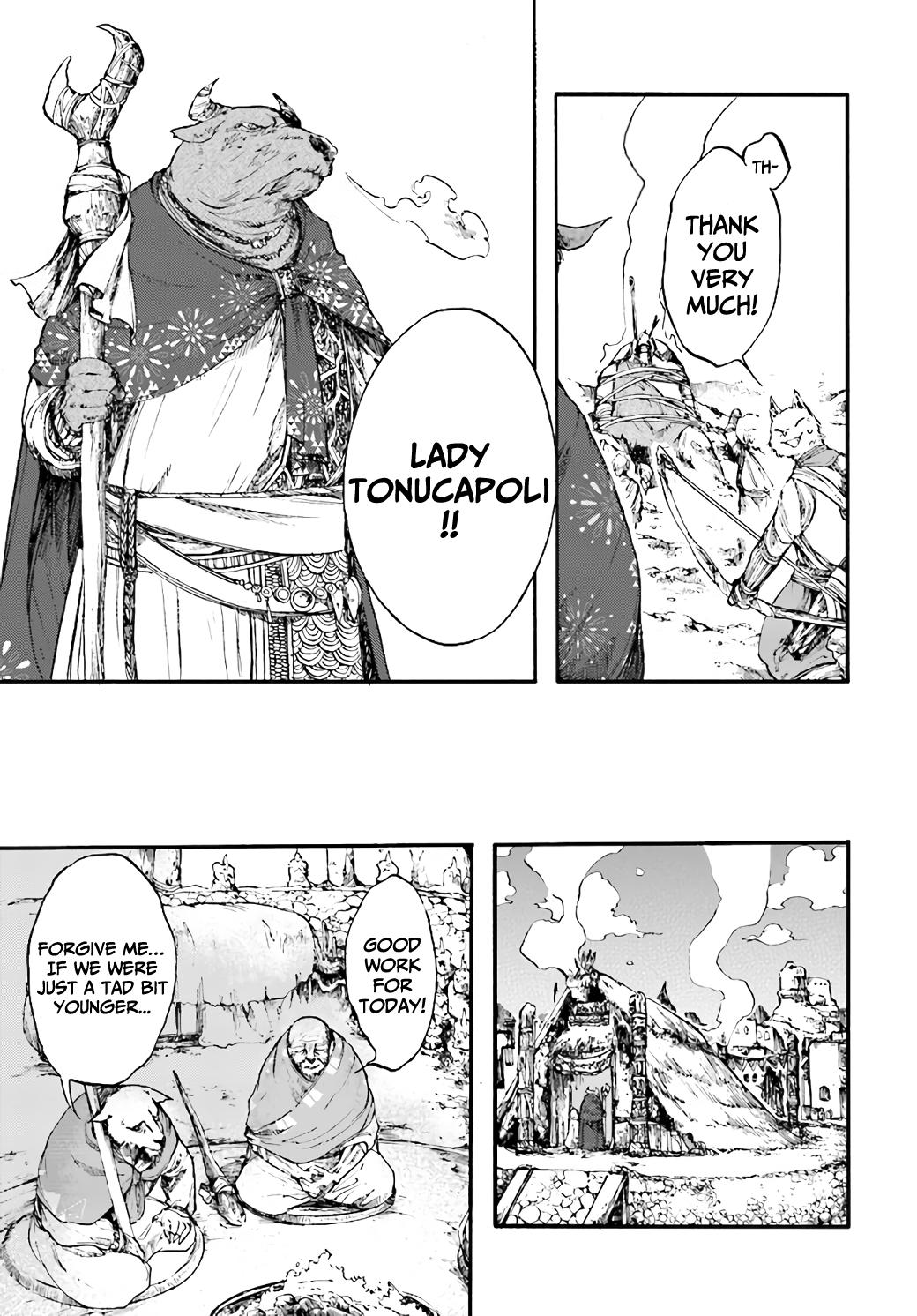 Isekai Mokushiroku Mynoghra: Hametsu no Bunmei de Hajimeru Sekai Seifuku Chap 10.1 - Next Chap 11.1