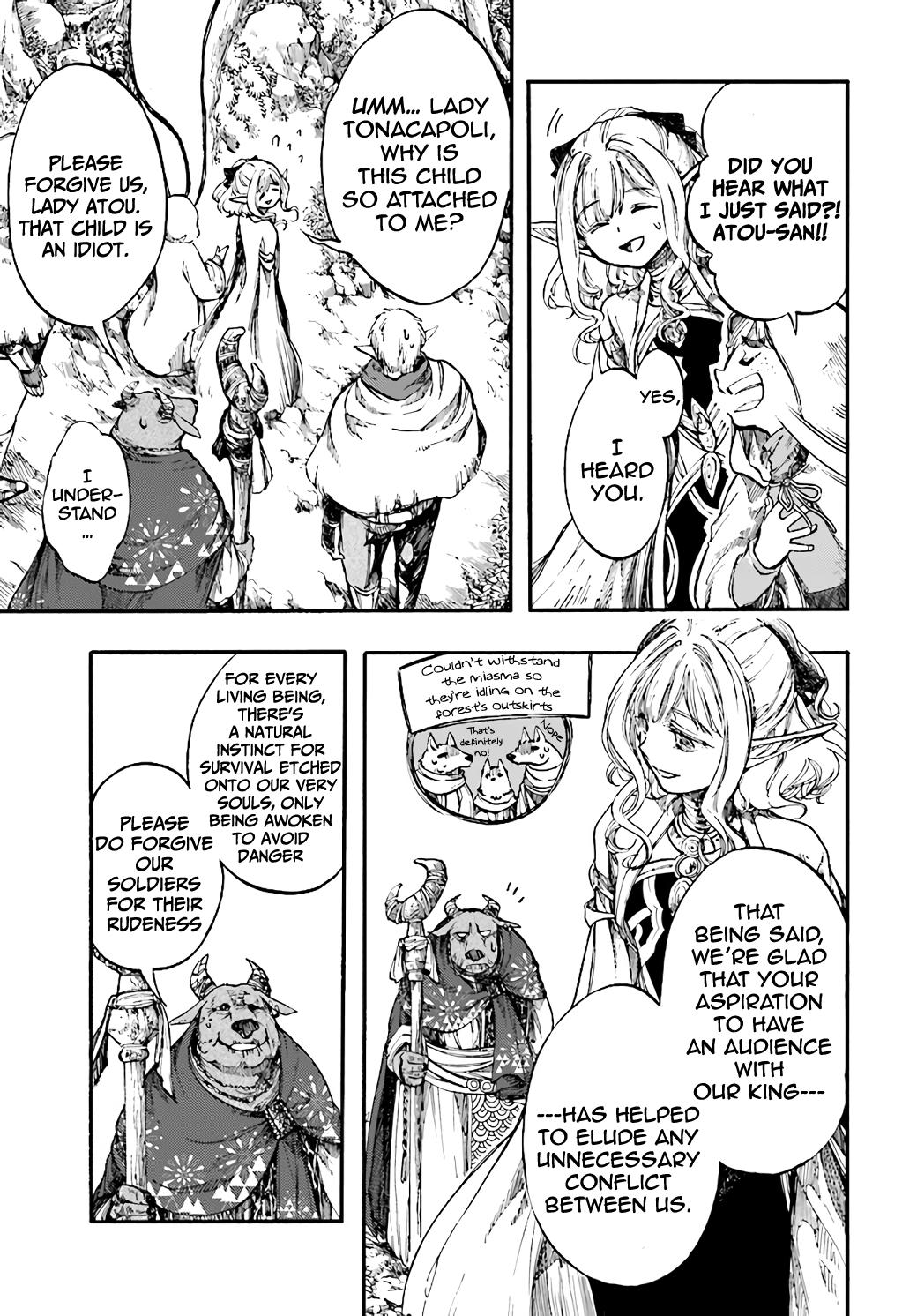 Isekai Mokushiroku Mynoghra: Hametsu no Bunmei de Hajimeru Sekai Seifuku Chap 10.2 - Next Chap 11.2