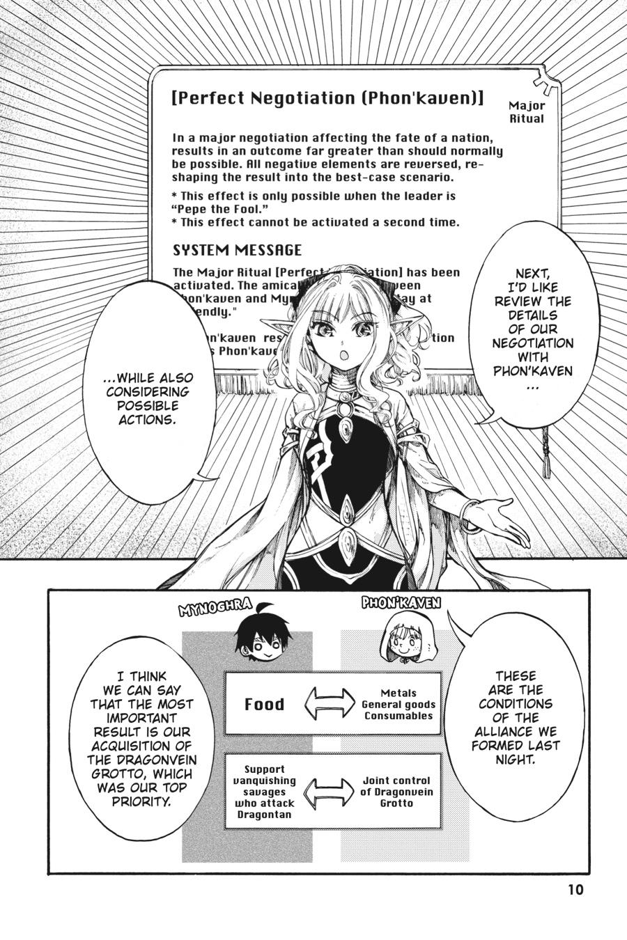 Isekai Mokushiroku Mynoghra: Hametsu no Bunmei de Hajimeru Sekai Seifuku Chap 11 - Next Chap 12