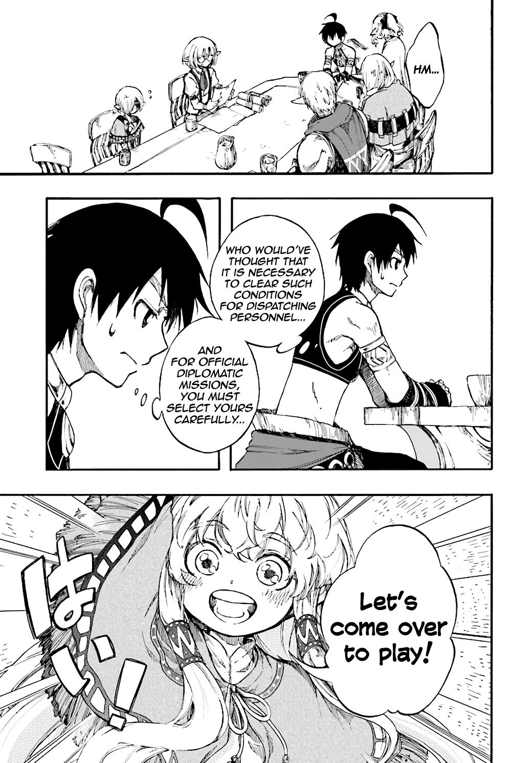 Isekai Mokushiroku Mynoghra: Hametsu no Bunmei de Hajimeru Sekai Seifuku Chap 11.1 - Next Chap 12.1