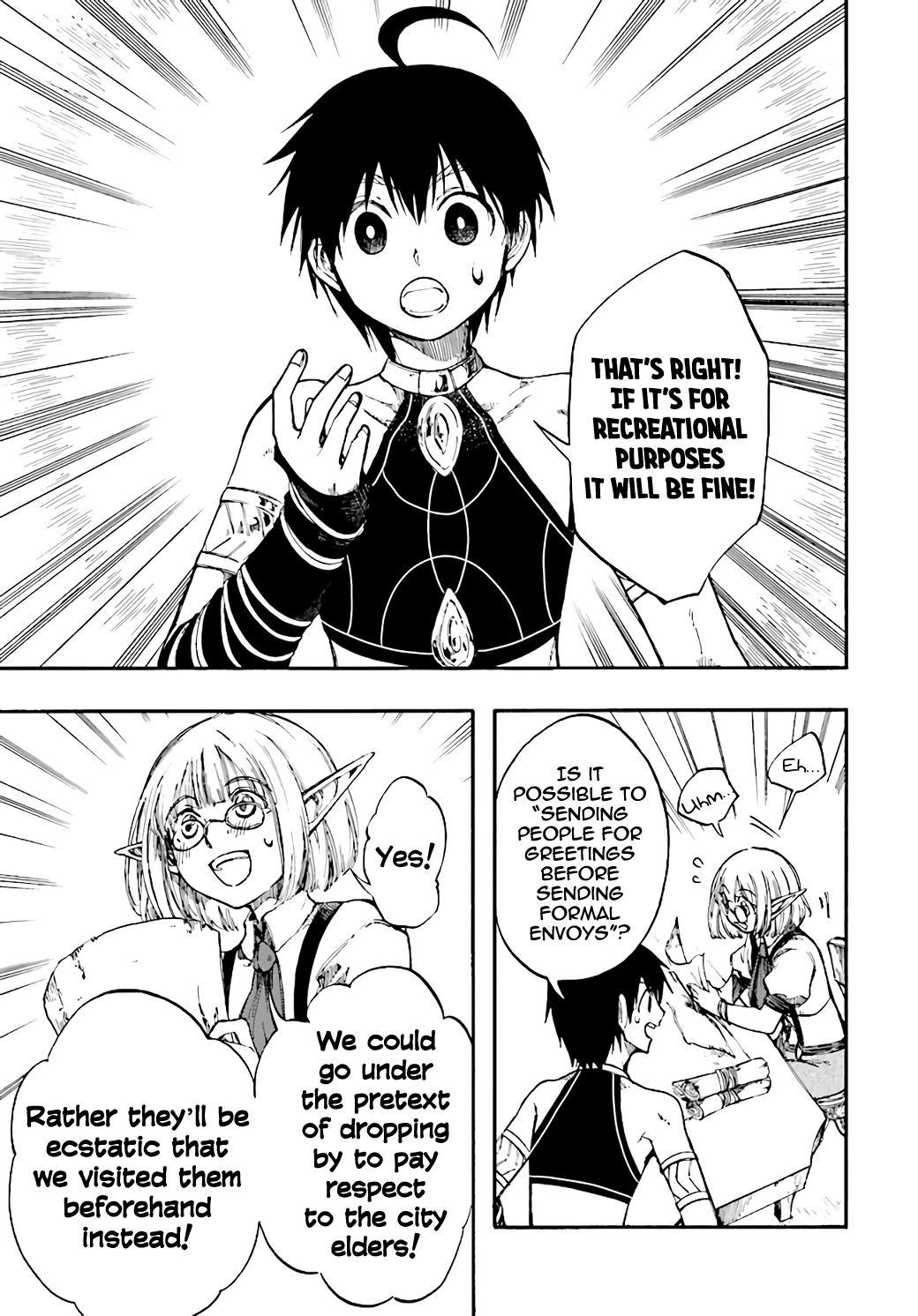 Isekai Mokushiroku Mynoghra: Hametsu no Bunmei de Hajimeru Sekai Seifuku Chap 11.1 - Next Chap 12.1