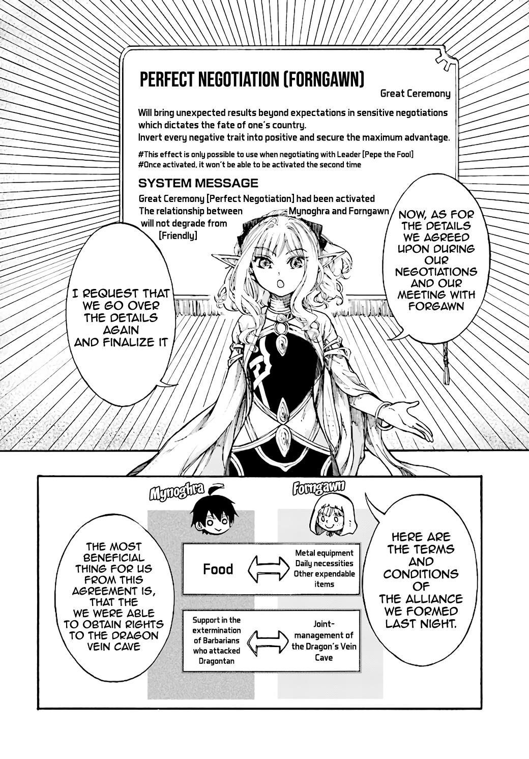 Isekai Mokushiroku Mynoghra: Hametsu no Bunmei de Hajimeru Sekai Seifuku Chap 11.1 - Next Chap 12.1