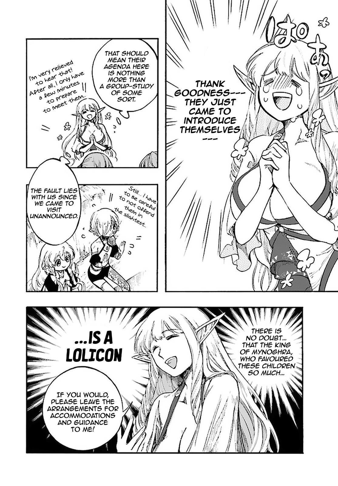 Isekai Mokushiroku Mynoghra: Hametsu no Bunmei de Hajimeru Sekai Seifuku Chap 12.1 - Next Chap 13.1