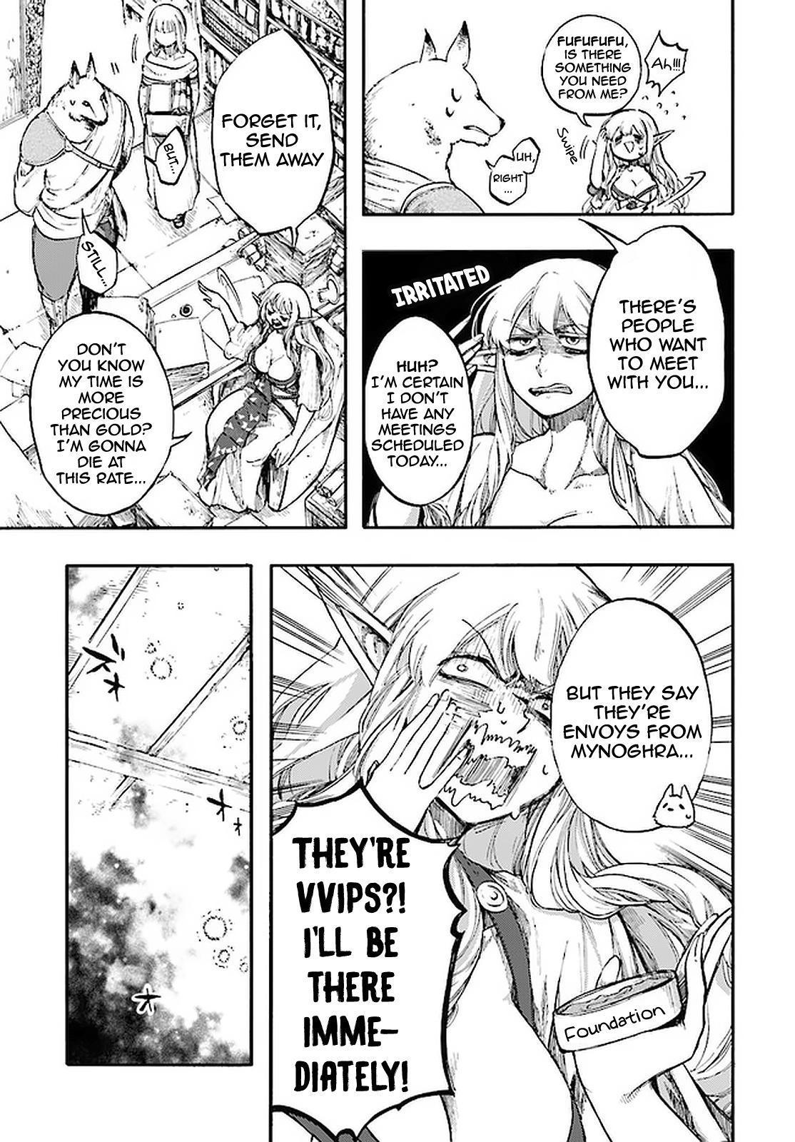 Isekai Mokushiroku Mynoghra: Hametsu no Bunmei de Hajimeru Sekai Seifuku Chap 12.1 - Next Chap 13.1