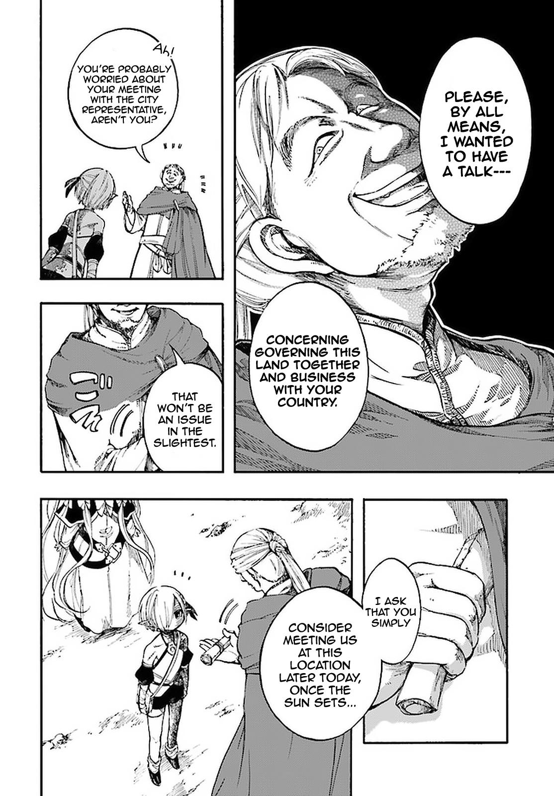 Isekai Mokushiroku Mynoghra: Hametsu no Bunmei de Hajimeru Sekai Seifuku Chap 12.2 - Next Chap 13.2